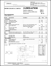2-2W5I-AT636S18 datasheet: 1800 V, 1810 A, 36 kA water cooled A.C.switch 2-2W5I-AT636S18