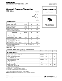 MMBT3904LT3 datasheet: General Purpose Transistor NPN MMBT3904LT3