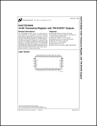 5962-9581601QXA datasheet: 16-Bit Transceiver/Register with TRI-STATE Outputs 5962-9581601QXA