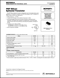 BCP69T1 datasheet: PNP Epitaxial Transistor BCP69T1