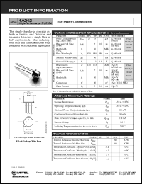 1A212 datasheet: 2.0V; 160mW; 880mm high-performance DUPLEX, for half-duplex communication 1A212