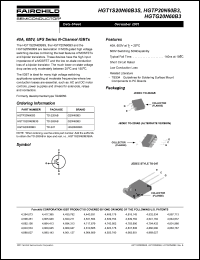 HGT1S20N60B3S datasheet: 600V N-channel IGBT, 40A HGT1S20N60B3S