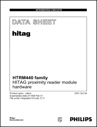 HTRM440/AIE datasheet: 125 kHz, HITAG proximity reader module hardware HTRM440/AIE