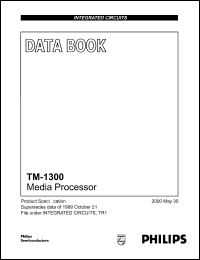 PTM1300FBEA datasheet: 166 MHz, Media processor PTM1300FBEA