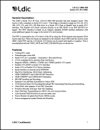 LD-LLC-0001-050 datasheet: Serial ATA IP CORE LD-LLC-0001-050