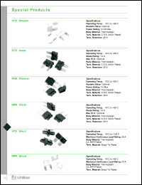 MINIResistor datasheet: MINI Resistor. Power rating: 1/4 W,max MINIResistor