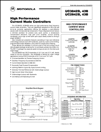 UC3842BDR2 datasheet: High Performance Current Mode Controller UC3842BDR2