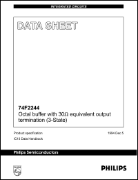 N74F2244DB datasheet: 5.5 V, octal buffer N74F2244DB