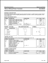 BUJ302AX datasheet: 1000 V, silicon diffused power transistor BUJ302AX