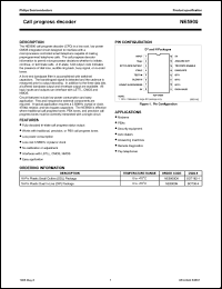 NE5900N datasheet: Call progress decoder NE5900N