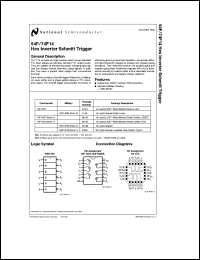 5962-8875201DA datasheet: Hex Inverter Schmitt Trigger 5962-8875201DA