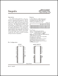 GM71CS18163CLJ-6 datasheet: 1,048,576 words x 16 bit CMOS DRAM, 60ns, low power GM71CS18163CLJ-6