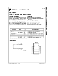 5962-9091001MRA datasheet: Octal D Flip-Flop with Clock Enable 5962-9091001MRA