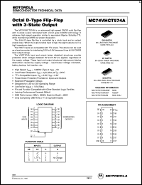 MC74VHCT574ADW datasheet: Octal D-Type Flip-Flop (TTL Compatible) MC74VHCT574ADW