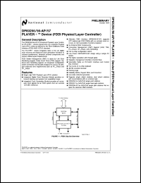 DP83256VF-AP datasheet: Player & Device Enhanced FDDI Physical Layer Controller DP83256VF-AP