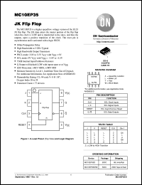 MC10EP35DR2 datasheet: JK Flip-Flop MC10EP35DR2