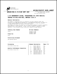 LM136AH-2.5 datasheet: 5 V REFERENCE DIODE LM136AH-2.5