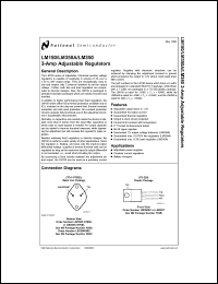 LM350MDC datasheet: 3-Amp Adjustable Regulator LM350MDC