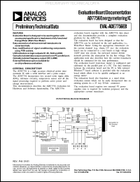 EVAL-ADE7756EB datasheet: Evaluation board documentation AD7756 energy metering IC EVAL-ADE7756EB