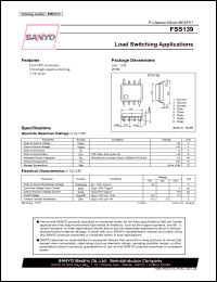 FSS139 datasheet: P-Channel Silicon MOSFET Load Switching Applications FSS139