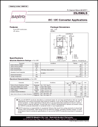 2SJ590LS datasheet: P-Channel Silicon MOSFET DC / DC Converter Applications 2SJ590LS