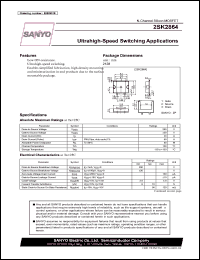 2SK2864 datasheet: N-Channel Silicon MOSFET Ultrahigh-Speed Switching Applications 2SK2864