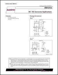 2SK3412 datasheet: N-Channel Silicon MOSFET DC / DC Converter Applications 2SK3412