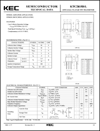 KTC2815D datasheet: Switching Transistor KTC2815D