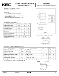 KTC601E datasheet: General Purpose Transistor KTC601E