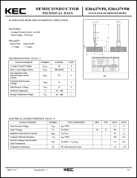 E30A37VPS datasheet: Alternator Diode (Positive) E30A37VPS