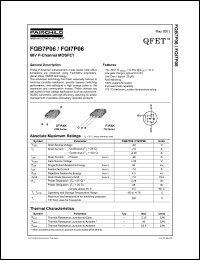 FQI7P06 datasheet: 60V P-Channel MOSFET FQI7P06