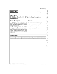 FSTU16211 datasheet: 24-Bit Bus Switch with .2V Undershoot Protection (Preliminary) FSTU16211