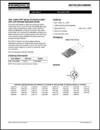 HGTG10N120BND datasheet: 35A, 1200V, NPT Series N-Channel IGBT with Anti-Parallel Hyperfast Diode HGTG10N120BND