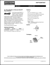 HUF75309T3ST datasheet: 3A, 55V, 0.070 Ohm, N-Channel UltraFET Power MOSFET HUF75309T3ST