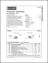 ISL9R8120S3S datasheet: 8A, 1200V Stealth Diode ISL9R8120S3S