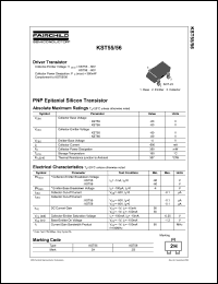 KST55 datasheet: PNP Epitaxial Silicon Transistor KST55