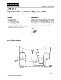 LP2951 datasheet: Adjustable Micro Power Voltage Regulator LP2951