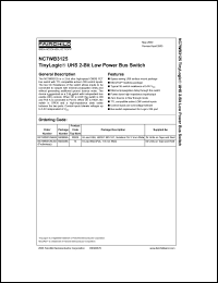 NC7WB3125 datasheet: UHS 2-Bit Low Power Bus Switch NC7WB3125