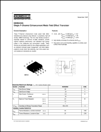 NDS9430A datasheet: Single P-Channel Enhancement Mode Field Effect Transistor NDS9430A