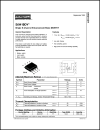 SI9410DY datasheet: Single N-Channel Enhancement Mode MOSFET SI9410DY