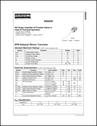 SS8050 datasheet: NPN Epitaxial Silicon Transistor SS8050