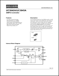 UC3842A datasheet: SMPS Controller UC3842A