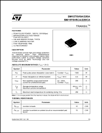 SM15T75A datasheet: TRANSIL SM15T75A