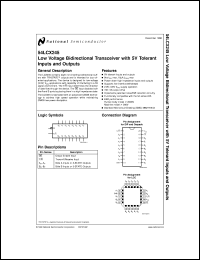 5962-9754302QRA datasheet: Low-Voltage Bidirectional Transceiver with 5V Tolerant Inputs and Outputs 5962-9754302QRA