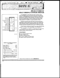 UDN2955W-2 datasheet: High-current half-bridge power driver UDN2955W-2