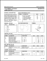 BUK9618-55 datasheet: TrenchMOS transistor. Logic level FET. BUK9618-55