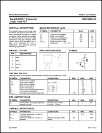 BUK9620-55 datasheet: TrenchMOS transistor. Logic level FET. BUK9620-55