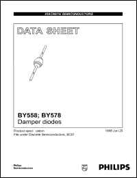 BY558 datasheet: Damper diode. BY558