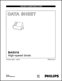 BAS516 datasheet: High-speed diode. BAS516
