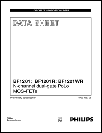 BF1201WR datasheet: N-channel dual-gate PoLo MOS-FET. BF1201WR